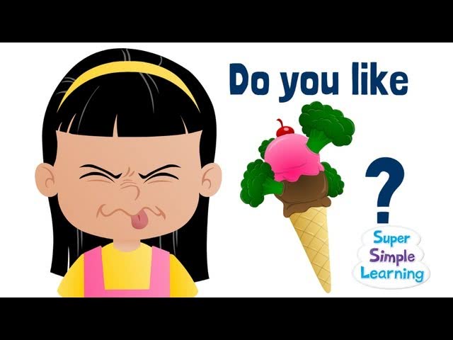 Do You Like Broccoli Ice Cream? (Super Simple Songs) –[Multimedia