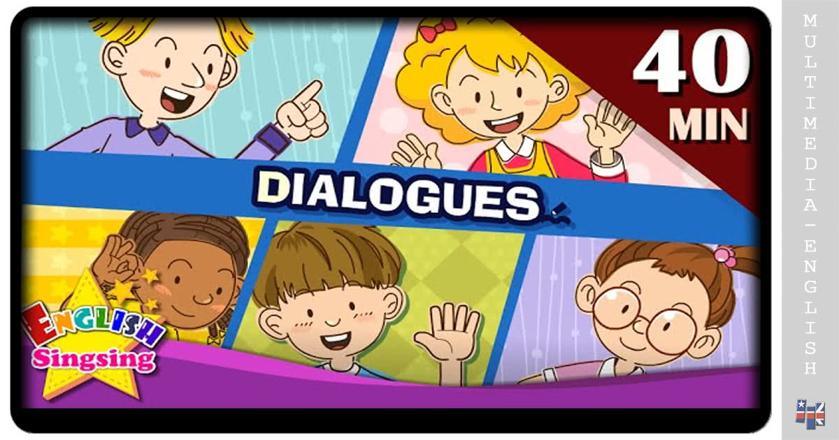 Singsing Collection of Easy Dialogues (English Singsing) –[Multimedia- English videos]