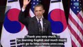 President Barack Obama Speaks at Hankuk University, in Korea (Barack Obama)