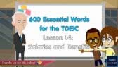 600 Essential Words for TOEIC | Lesson 14 | Salaries and Benefits (FukEn)
