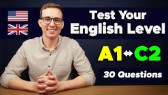 What's Your ENGLISH LEVEL? Take This Test! (Brian Wiles)