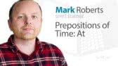 Prepositions of Time: At (Smrt English)
