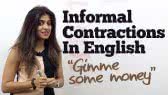 Informal Contractions in English (Let's Talk)