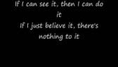 I Believe I Can Fly - lyrics video (R. Kelly)