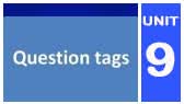 Question tags (Billie Haase)