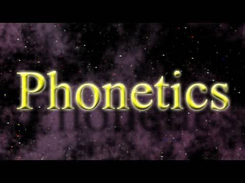 2 phonetics important? phonetics are Why (Linguaspectrum) â[Multimedia 2 phonetics important? phonetics are Why (Linguaspectrum) â[Multimedia