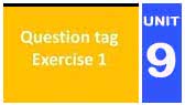 Question Tags Exercise 1 (Billie Haase)