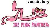 Pink Panther English verbs