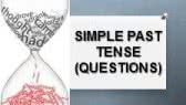 The simple past tense  - Questions (JenniferESL)