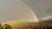 Yosemitebear Mountain giant double rainbow