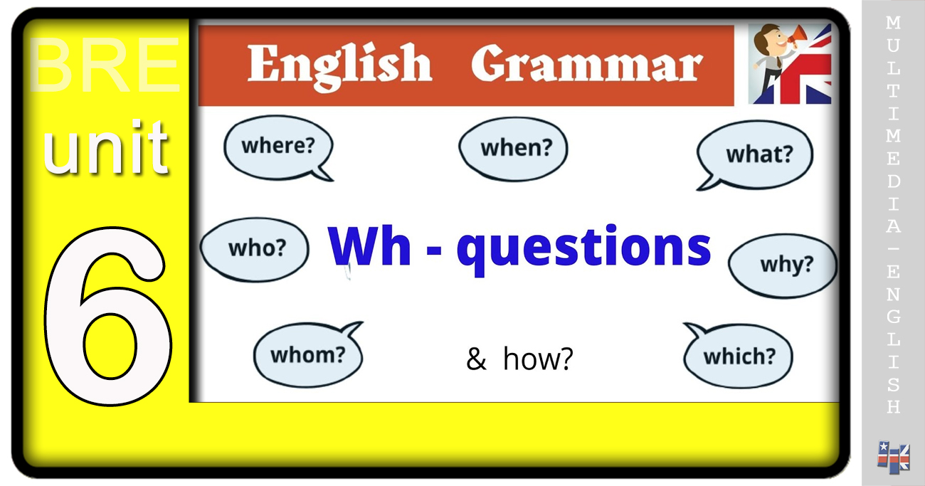 Wh questions (information questions) (Lingportal Online School of ...
