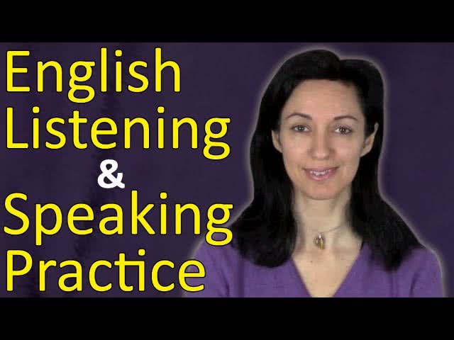 exercises for listening english beginners Speaking Listening (Anglo Practice Link English &