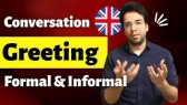 Greetings: Formal and Informal Greetings in English (Englishvid)