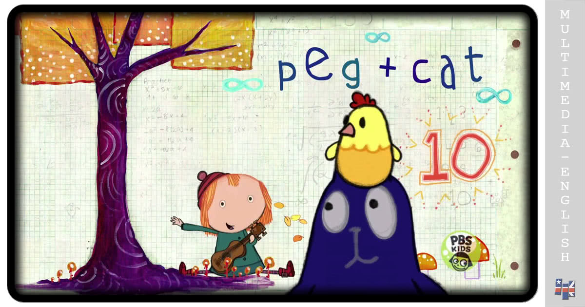 The Dinosaur Problem (Peg + Cat) [MultimediaEnglish videos]