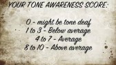 Are you tone deaf or musically gifted? (A simple test for non-musicians)