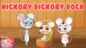 Hickory Dickory Dock |30 Min Non Stop Nursery Rhymes For Kids (Bumcheek TV)
