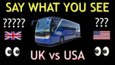 AMERICAN vs BRITISH English **50 DIFFERENCES**