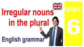 Irregular nouns in the plural | English grammar rules (Crown Academy of English)